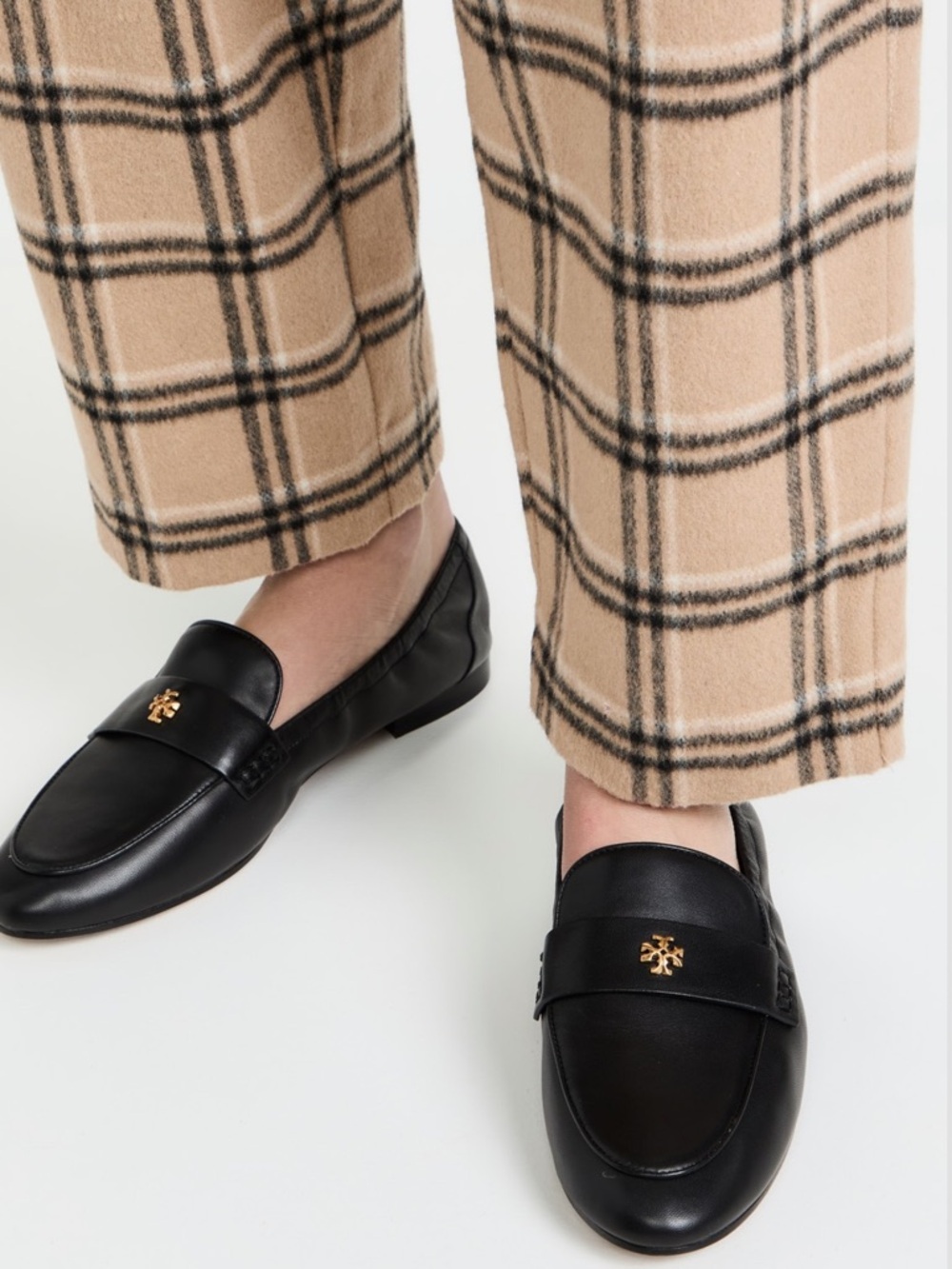 Tory burch Black Leather Slip-On Loafer for Women size 9.5 - Picture 2 of 13